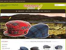 Tablet Screenshot of hatmanofireland.ie